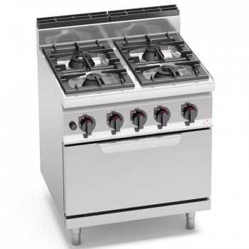 GAS COOKER WITH 4 BURNERS...