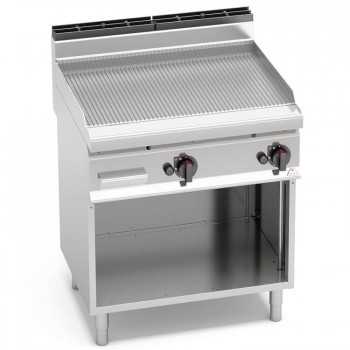 RIBBED GAS GRIDDLE 80x70 -...