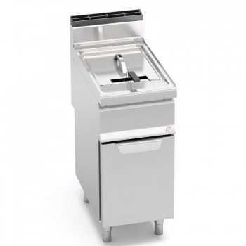 GAS FRYER ON CABINET - 20 LT