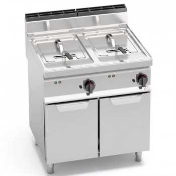 ELECTRIC FRYER ON CABINET -...