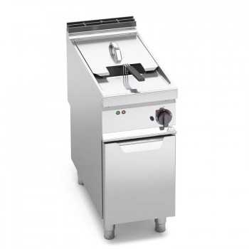 ELECTRIC FRYER ON CABINET -...