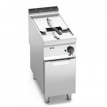 ELECTRIC FRYER ON CABINET -...