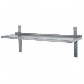 Wall shelf with racks