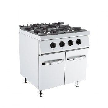 GAS COOKER WITH 4 BURNERS...