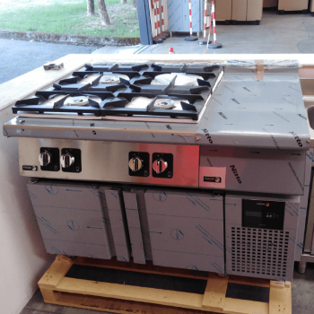 4 burner gas cooker kit...