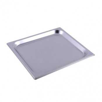 Stainless steel GN 2/3 pan...