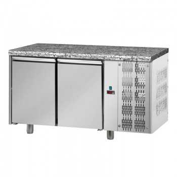 2 door counter fridge with...